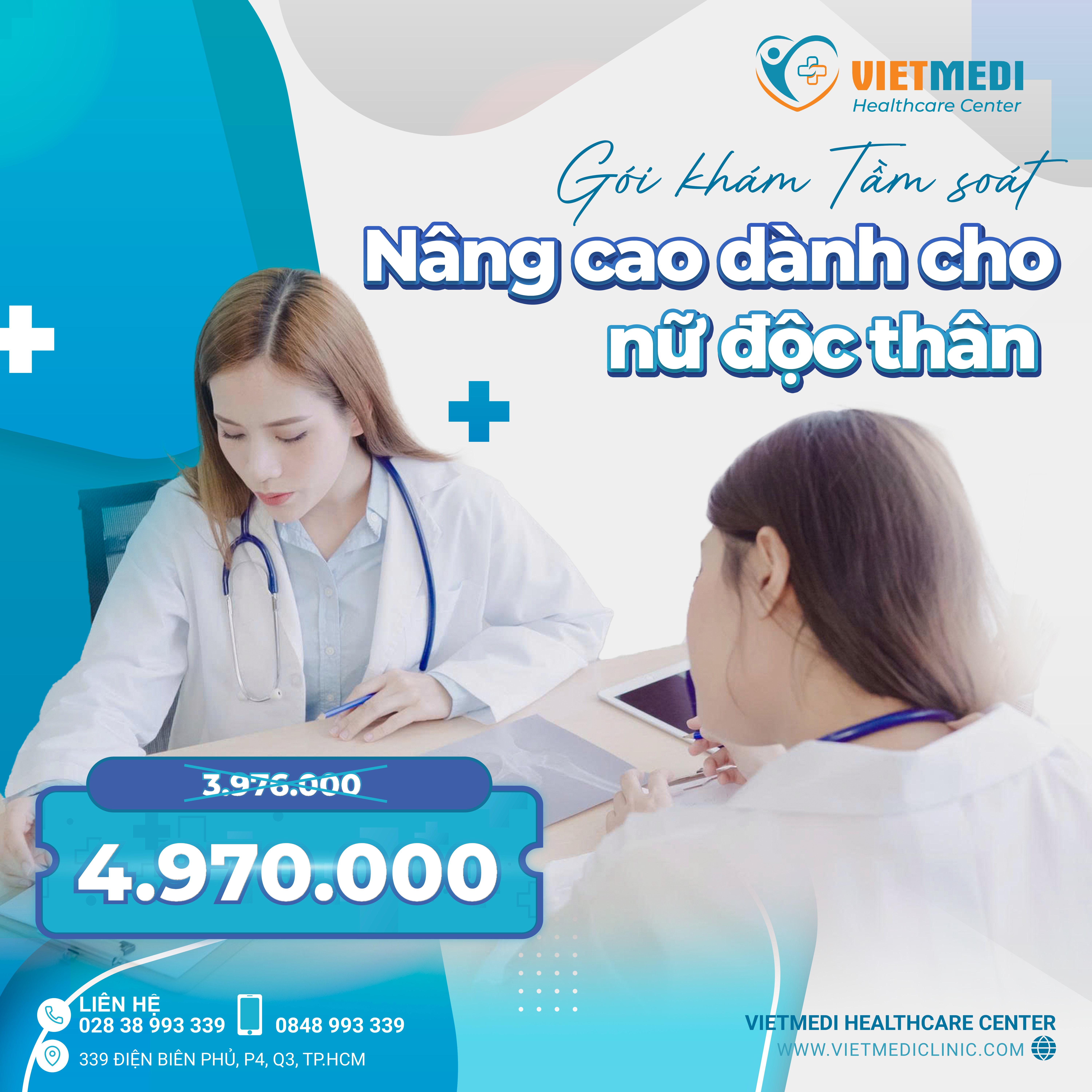 Gói Khám Tầm Soát Nâng Cao Cho Nữ Độc Thân